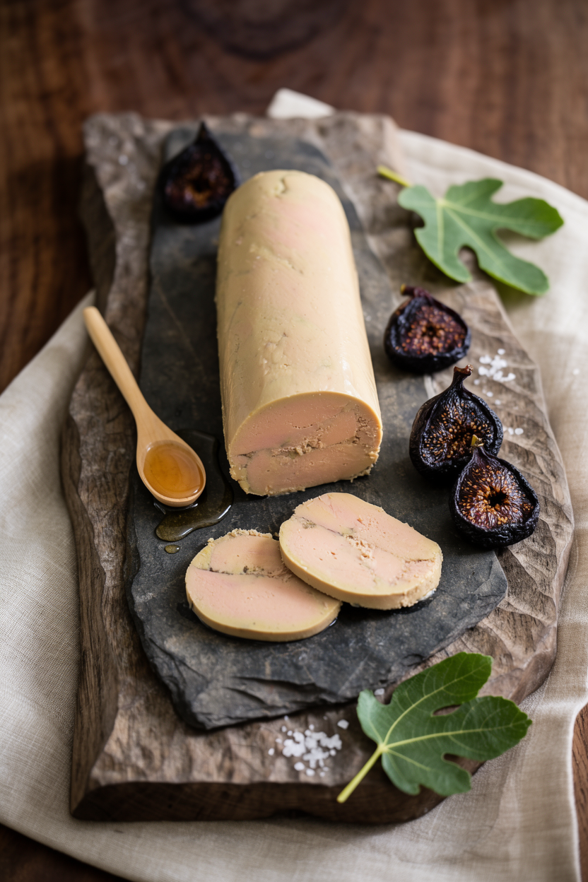 Foie gras aux figues séchées