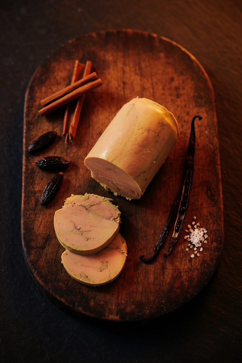 Foie gras à la fêve de Tonka